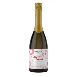 Ashton Valley Sparkling Apple & Cherry Juice (Non-Alcoholic), 750 ml