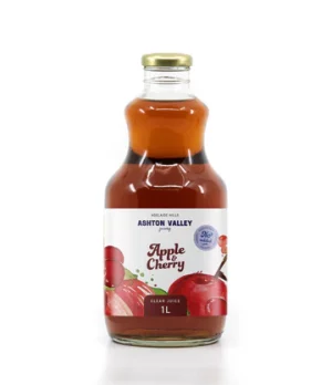 Ashton Valley Clear Apple & Cherry Juice, 1 L