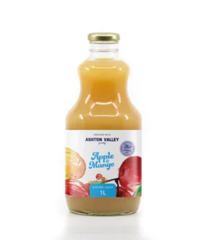 Ashton Valley Cloudy Apple & Mango Juice, 1 L